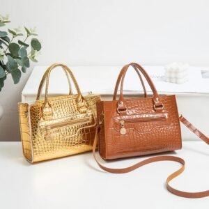 6 ألوان ريترو بلون بولي Leather حقائب كتف جلدية